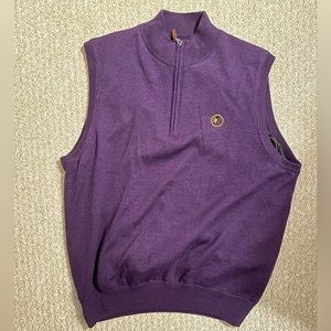 Seminole Golf Club Peter Millar Merino Wool Vest Size Medium